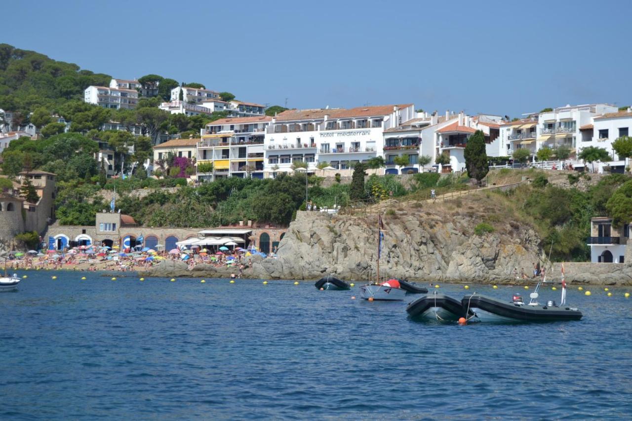 Hotel Mediterrani Calella De Palafrugell Exterior foto